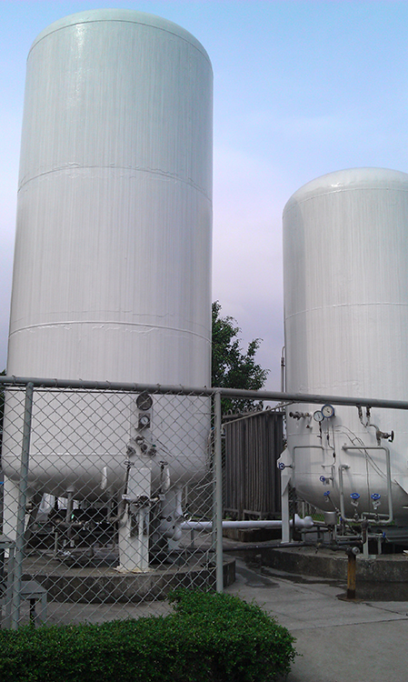 生产储罐需要修补防腐涂装